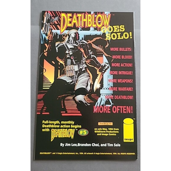 Image Comics Union 4 March 1993 Texiera Heisler Collection Book Bagged Board - Picture 3 of 3